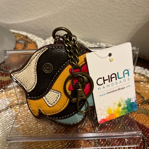 Chala Colorful Tropical Fish Key Fob & Coin Purse. NWT - Picture 3 of 3